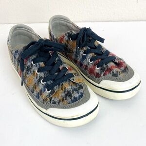 Keen Elsa Multicolor Wool Houndstooth Sneakers Size 8
